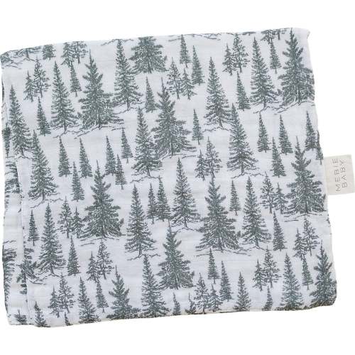 Forest Muslin Burp Cloth