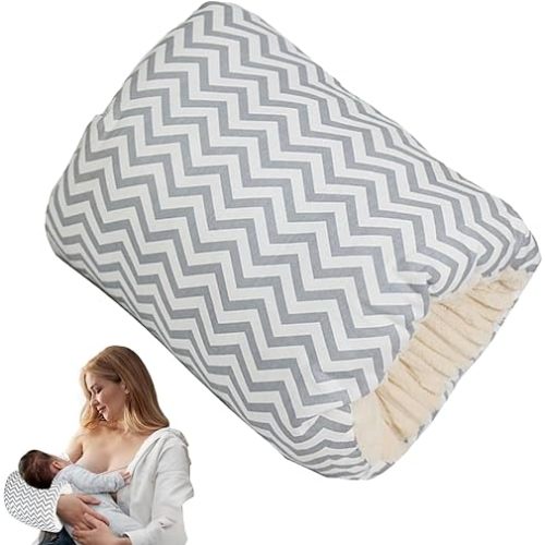Baby Nursing Arm Breastfeeding Pillow, Breast Feeding Pillows for Babies, Bottle Feeding Travel Pillows for Newborn