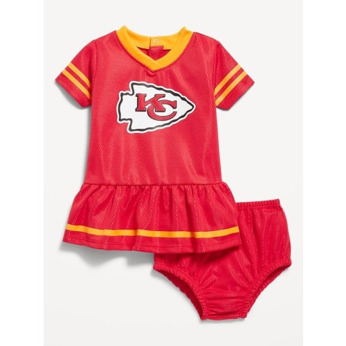 NFL™ Kansas City Chiefs™ Graphic Mesh Dress and Shorts Set for Baby