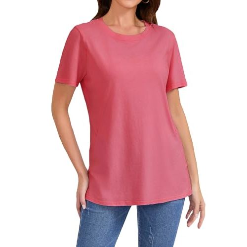 Women Maternity Shirt Comfort Colors Breastfeeding Nursing Friendly Zip Tshirt Mama's Boobery Always On Tap Tops