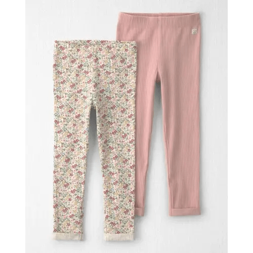 Toddler Girl 2-Pack Organic Cotton Leggings - Little Planet | Carter's