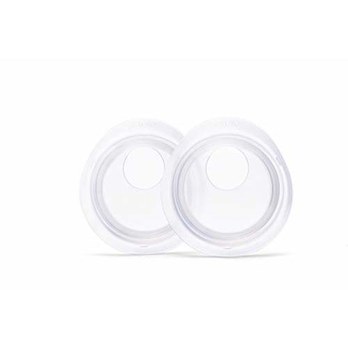 Elvie Catch Secure Milk Collection Cups | Set of Two Discreet Leak-Protection Silicone Cups | Reusable Breast Shells Which Can Collect Up To 1oz