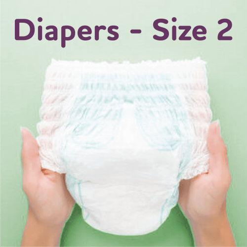 Diapers - Size 2