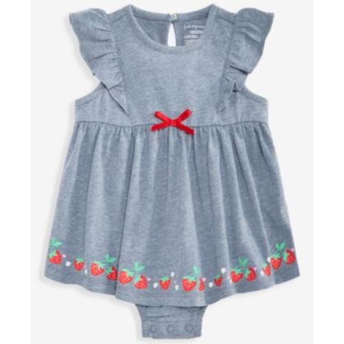 Baby Girls' 0M-24M Strawberry-Hem Sunsuit, Macy's Exclusive