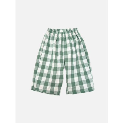 GINGHAM BABY PANTS