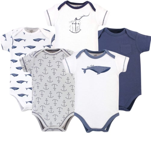 Touched by Nature Unisex Baby Organic Cotton Bodysuits