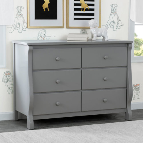 Delta Children Universal 6-Drawer Double Dresser & Reviews | Wayfair