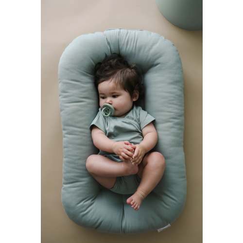 Organic Infant Lounger - Slate