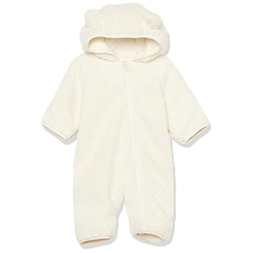 Amazon Essentials Unisex Babies' Sherpa Fleece Bunting Suit