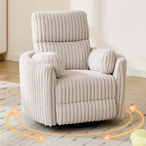 Power Swivel Glider Recliner Chair