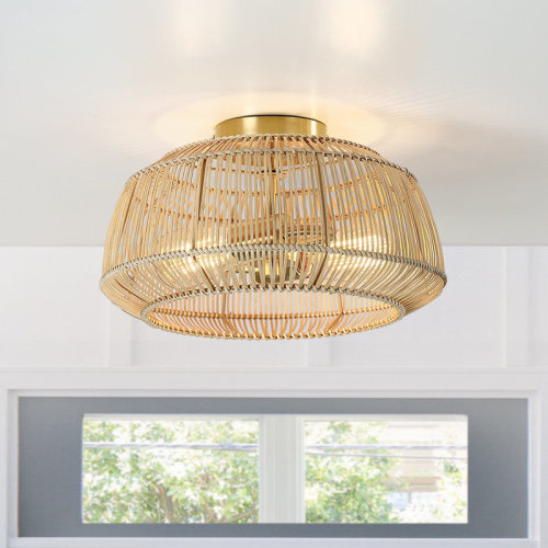 Bay Isle Home™ Tamil 2-Light Semi Flush Mount & Reviews | Wayfair