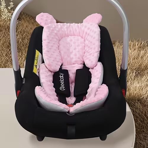 double sided winter childrens car seat cushion thickened - Temu