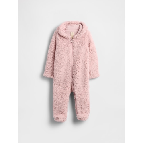 Baby Teddy Sherpa One-Piece