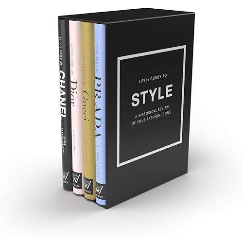 Little Guides to Style: The Story of Four Iconic Fashion Houses (Little Books of Fashion, 17) Hardcover – March 23, 2021