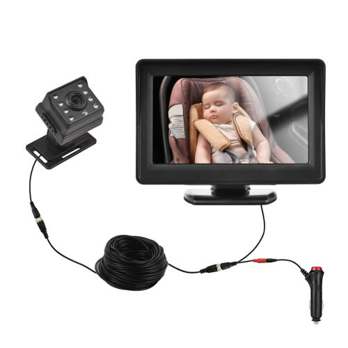 Pinnaco Baby Car 1080P Camera for Rear Facing Seat with Night Vision and Easy Installation