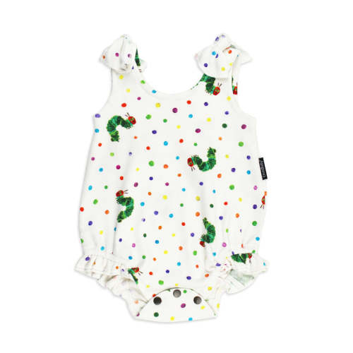Caterpillar | Organic Bowtie Shoulder Bodysuit 0-3m