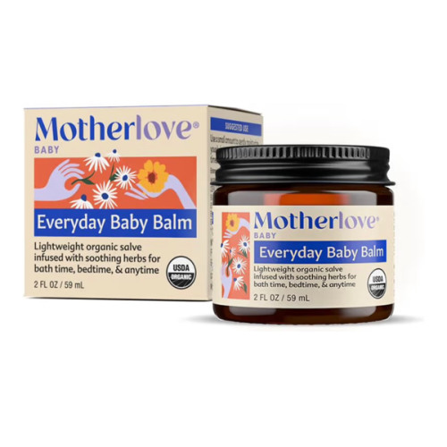 Amazon.com: Motherlove Everyday Baby Balm (2oz) Organic, Plant-Based, All-Natural Baby Essential for Newborns, Infants, & Toddlers—Moisturizing Herbal Salve w/Calming Chamomile—Organic, Cruelty-Free : Baby