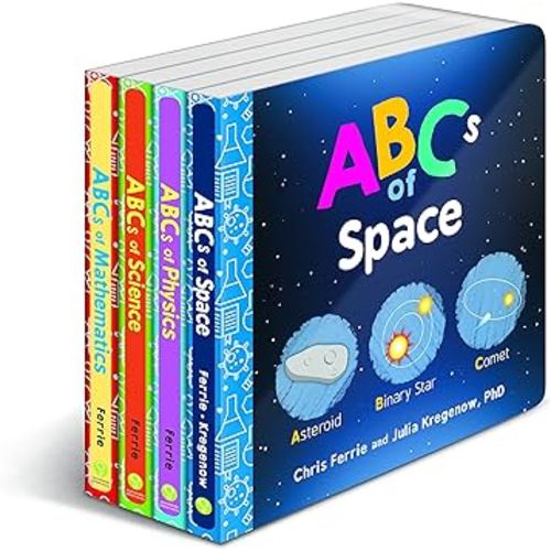 Baby University ABC's Board Book Set: A Scientific Alphabet for Toddlers 1-3 (Baby University Board Book Sets)