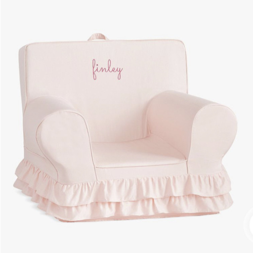 Anywhere Chair®, Dusty Blush Ruffle