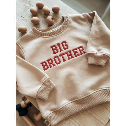 Embroidered Big Brother Sweatshirt, Baby Sweatshirt, Custom Kids Sweatshirt, Personalized Baby Sweatshirt, Big Sister Top, Gift for Kids