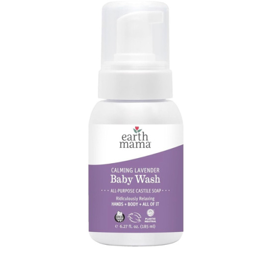 Calming Lavender Organic Castile Baby Wash | Earth Mama
