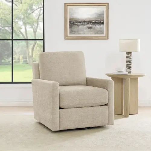 Henredon Marley Fabric Swivel Accent Chair | Costco