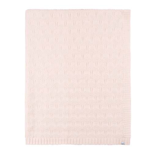 Couverture En Tricot - Rose