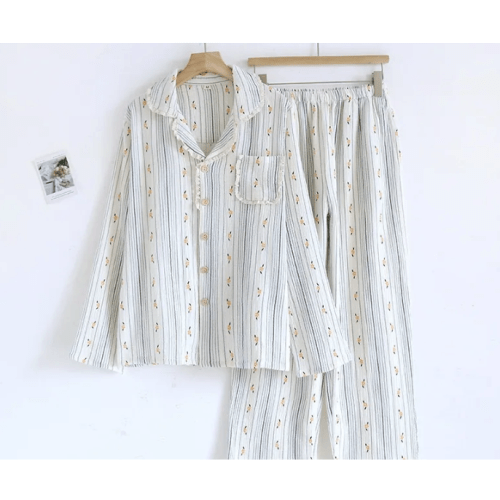 The Bloom 100% Muslin Cotton Pajamas