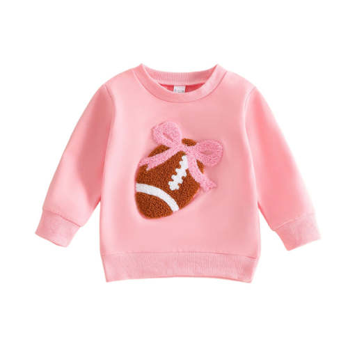 FOOTBALL Bowtie Sweatshirt - Hazel & Bo