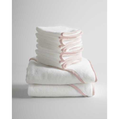 Organic Turkish Cotton Baby Bath Bundle in Soft Pink