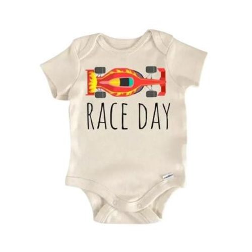 Racing Race Car Racer Newborn Baby Onesie® Bodysuit GS1 Multicolor 0-3M