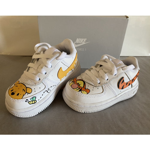 Honey Bear Custom Shoes Custom Design Size 1c-14Me