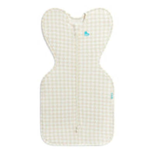 Love To Dream Swaddle Up Sleep Bag 1.0T Original Stretch Cotton Houndstooth Tan