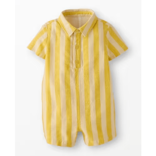 Baby Linen Romper