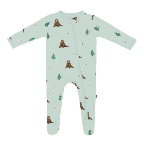 Zippered Footie in Trail