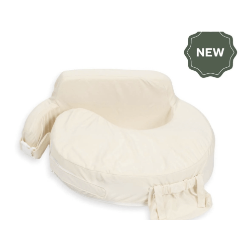 Super Deluxe Oat Nursing Pillow with 100% Organic Cotton Cover