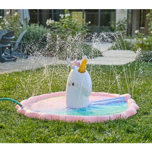 Unicorn Rainbow Splash Pad