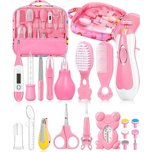 YASEW Baby Grooming Kit with Electric Nail Trimmer, Newborn Essentials