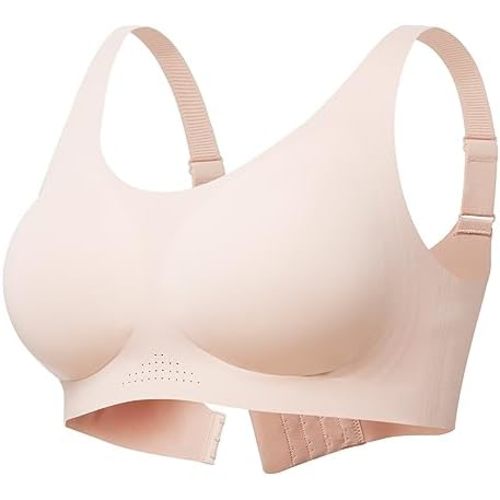 Momcozy Seamless Comfort Bra, Wireless Full-Coverage Everyday Wear, Invisible All-Day Support