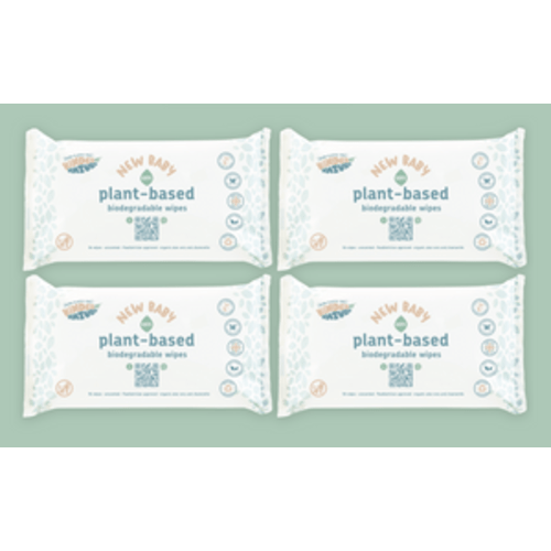 4-Pack of Plant-Based Kinder by Nature Baby Wipes (free shipping) – Jackson Reece USA
