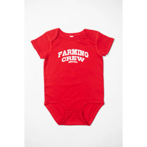 RED CREW FARMING ONESIE - FRINGE WESTERN WEAR