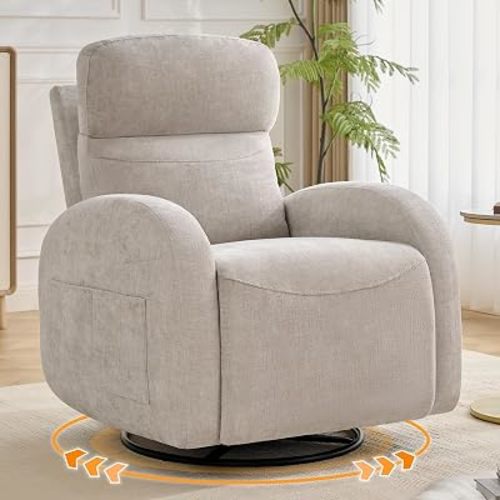 Triple Motors Power Recliner Chair with Power Headrest & Lumbar Support