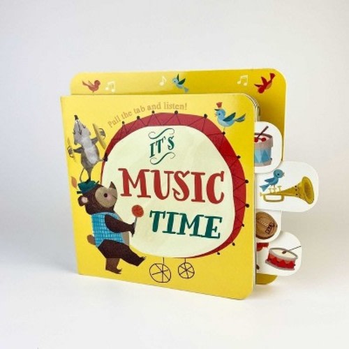 Sound Pull Tab - It's Music Time - by  Little Genius Books