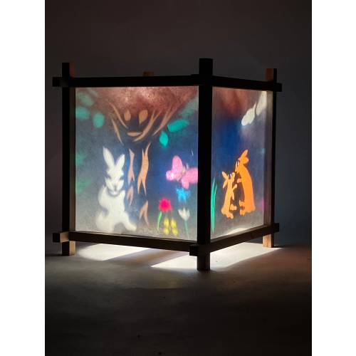 New Rabbits Harmony Lantern (Blue)