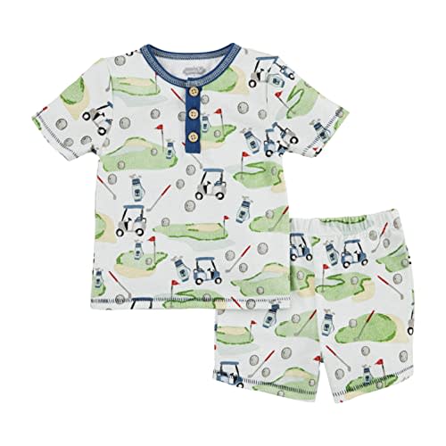 Mud Pie baby-boys Mud Pie Golf Pajama Set