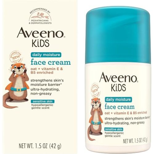 Aveeno Kids Daily Moisture Face Cream, 1.5 oz