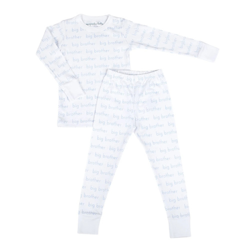 Big Brother Pima Cotton Pajamas - Magnolia Baby Siblings