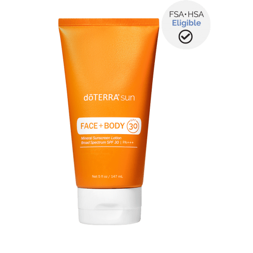 doTERRA sun Face + Body Mineral Sunscreen Lotion | doTERRA Essential Oils