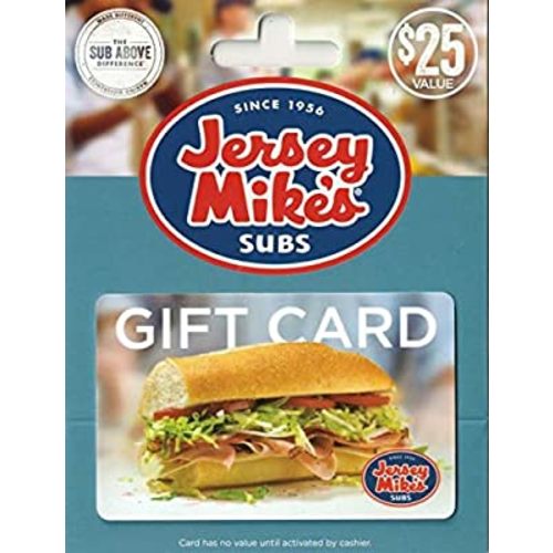 Jersey Mike's Gift Card
