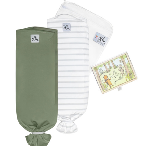 The Ollie® Swaddle Bundle - Olive & Steele